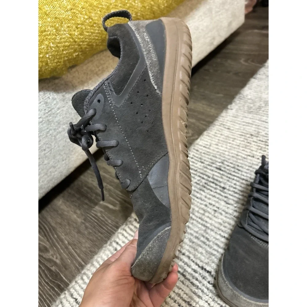 Lems Primal Zen Suede Men's 12 Women's 13.5 Graphite Barefoot Minimalist Sneaker